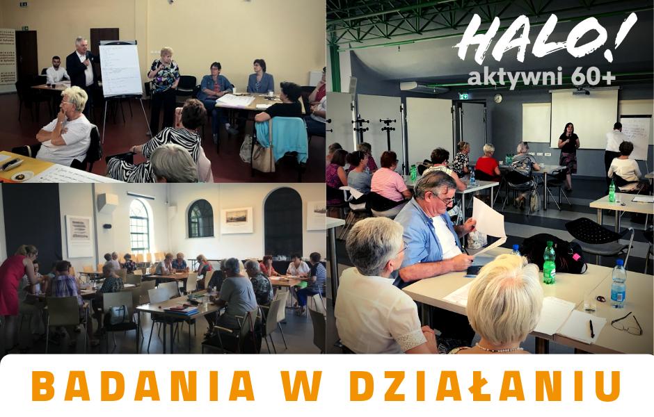 Halo Aktywni 60+: trwają badania w działaniu